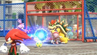 Duel Football -Team Blaze vs Team Peach- Mario and Sonic at The Rio 2016 Olympic Games