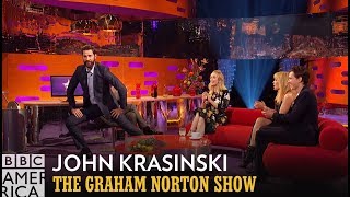 John Krasinski Performs His Time Saving Signature Dance - The Graham Norton Show
