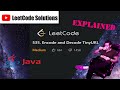 LeetCode 535. Encode and Decode TinyURL Solution Explained - Java