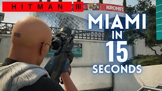 How to speedrun Miami - Hitman 3