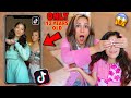 7 YEAR OLD REACTS TO SISTER'S TIK TOKS!! **EXPOSED** | Familia Diamond