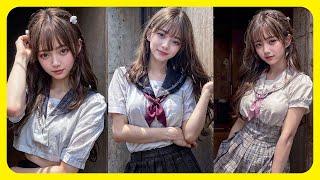 【AI】Charming JK Uniform Beauties Gallery LOOKBOOK 룩북 写真集