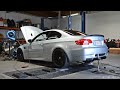 2013 bmw e92 m3 akrapovic gt4 exhaust dinan intake u0026 pulleys evolve tune dyno