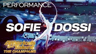 Sofie Dossi: WOW! Teen Contortionist Dazzles With CRAZY Aerial - America's Got Talent: The Champions