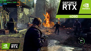 8K Resident Evil 4 Remake LOOKS ABSOLUTELY STUNNING on RTX 4090 | ULTRA Realistic Graphics!