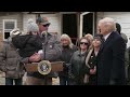 president trump meets with families who lost homes to hurricane helene