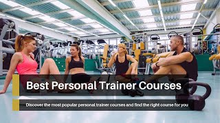 Best Personal Trainer Courses