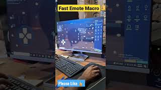 PC Fast Emote Macro Keymapping 😱 - GARENA FREE FIRE 🔥