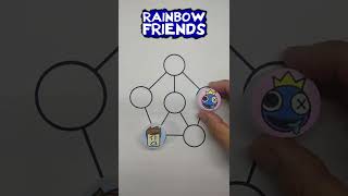 Rainbow Friends mini game playing at school #shorts #youtubeshorts #art