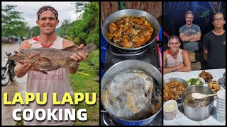 FILIPINO COOKING LAPU LAPU - Best Sweet And Sour Fish Recipe! (Food Philippines)
