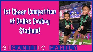 First Cheerleading Competition in Dallas, Texas | GIGANTTIC FAMILY