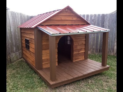How I built this BIG dog house. How I built this BIG dog house.