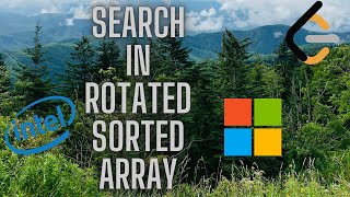 Search in Rotated Sorted Array (Using Pointers) | Visualization | LeetCode 33
