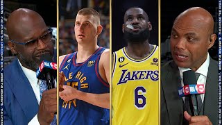 Inside the NBA previews Lakers vs Nuggets Game 2 | 2023 NBA Playoffs