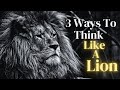 LION MENTALITY - Motivational Video