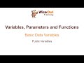 Excel VBA Online Course - 4.1.5 Public Variables