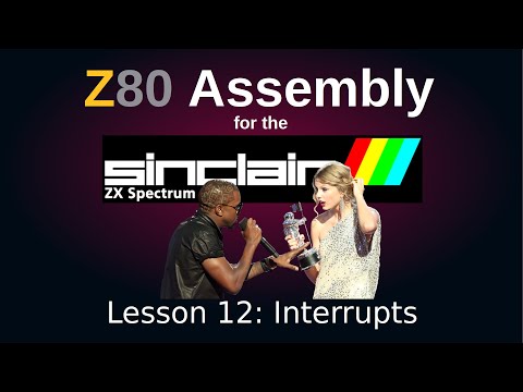 Interrupts Z80 Assembly Language For The Zx Spectrum Episode 12 Youtube