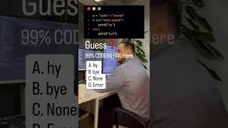 🧠 99% of Coders Fail This Python Puzzle! #webdevelopment #programming #trending #python #freelancer