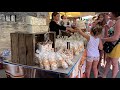 morning market at gordes france math real life application