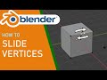 Blender how to slide vertices