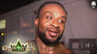 Big E takes pride in his victory over Drew McIntyre: Crown Jewel Exclusive, Oct. 21, 2021