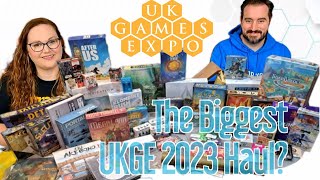 UKGE 2023 - The biggest Haul of the Expo? 46 Pick Ups from the best board games con in Britain