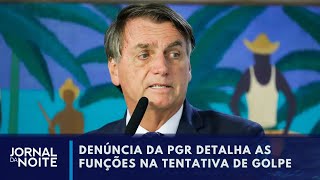 PGR diz que Bolsonaro tinha o controle das ações para golpe de estado | Jornal da Noite