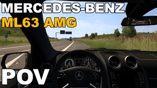 Mercedes-Benz ML63 AMG - Uma estrada no interior do nordeste do BR | Mapa EAA | ETS 2 | 4K