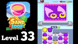 Sand Loop level 33 Eyes Walkthrough Solution