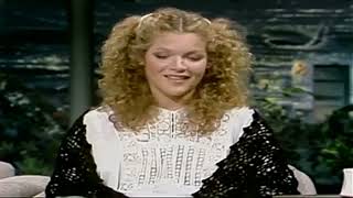 Johnny Carson 1985 04 16 Amy Irving