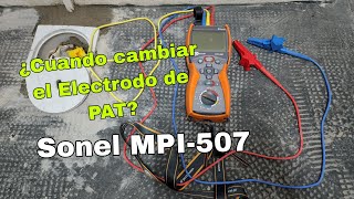 Sonel MPI-507.¿Cuando cambiar la PAT? #sonel