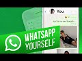 How to Send Messages to Yourself on WhatsApp | How to Chat with Yourself on WhatsApp