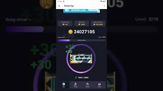 RollerTap New Cards Earn 330k Coins Per Hour Telegram App Rollercoin