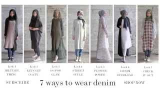 Modest Fashion | Style Guide - 7 Ways to Wear Denim