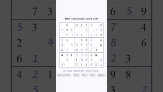 Sudoku Evil - websudoku.com - 10th January 2025