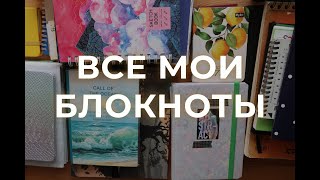 все мои блокноты или какие блокноты я веду на данный момент