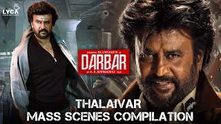 Darbar Movie Scene | Thalaivar Mass Scenes Compilation | Rajinikanth | Nayanthara | AR Murugadoss