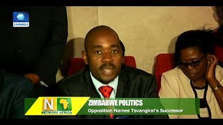 Opposition Names Nelson Chamisa As Tsvangirai's Successor |Network Africa|