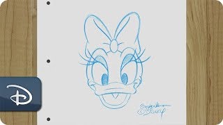 How-To Draw Daisy Duck | Disney Parks