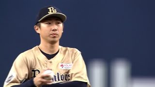 【プロ野球パ】エース金子千尋、「KKKKK」3回まで4者連続含む5奪三振 2015/07/20 Bs-L