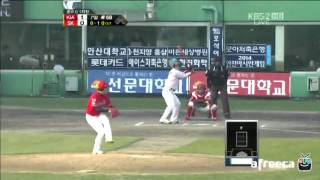 20111008 준플레이오프 1차전 (윤석민 완투승)