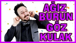 AĞIZ BURUN GÖZ KULAK | Dikkat ve Yüz Tanıma Oyunu | Okul Öncesi ve İlkokul Şarkılar | Burak Onurlu