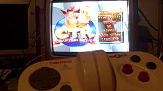 crash team racing...with the neGcon!!!