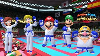 Karate Gameplay Mario & Sonic At The Olympic Games Tokyo 2020 Karate -Kumite Sup