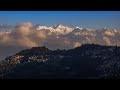 kanchenjunga timelapse 4k a darjeeling view