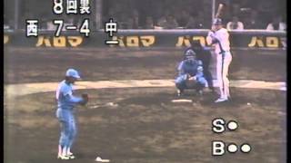 1982 東尾修 1  日本シリーズ　西武ライオンズ　初日本一