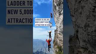 China’s Sky Ladder: Thrilling 5,000-foot climb draws tourists to Zhangjiajie