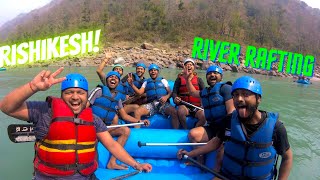 River rafting in Rishikesh || Shivpuri to Laxman jhula rafting 16km || Rishikesh rafting @ujjval0164