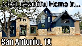 Modern Custom Home | Integrity Homes | Giuliana | 3800 SF | 4 Bed | 3 Bath | Homes in San Antonio Tx