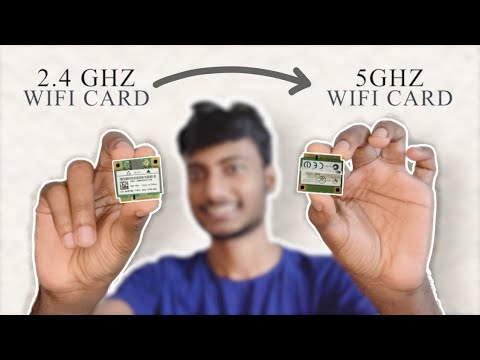 How To Upgrade 2.4 GHz Wifi Card To 5 GHz | Increase Wifi Speed of Your Old Laptop